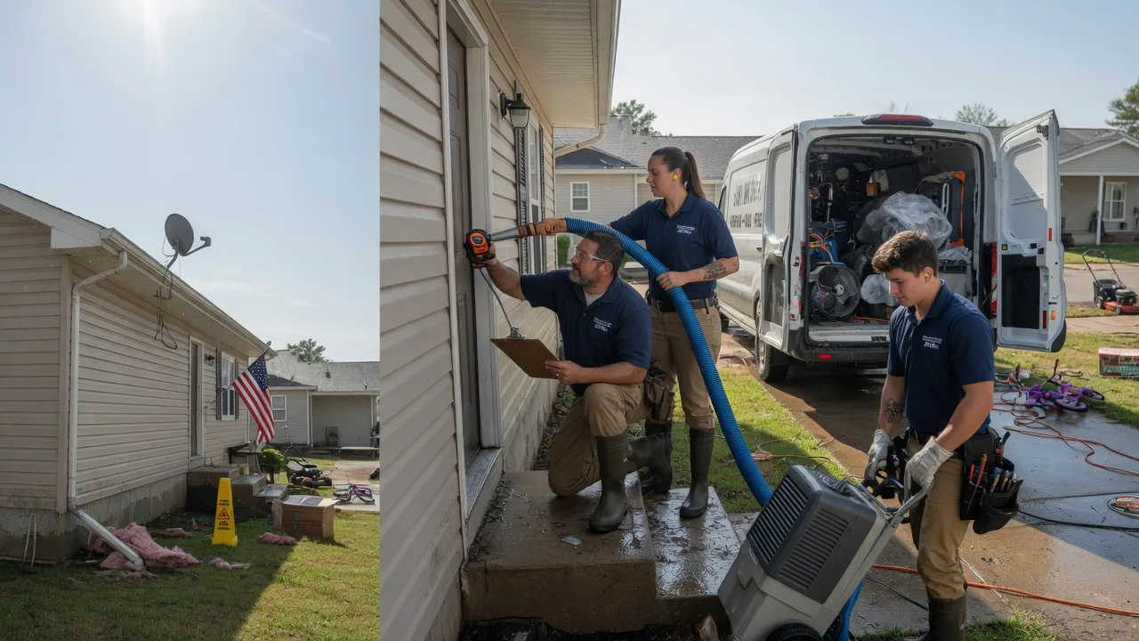 Ceiling Water Damage Restoration in Vaughn, MT near me